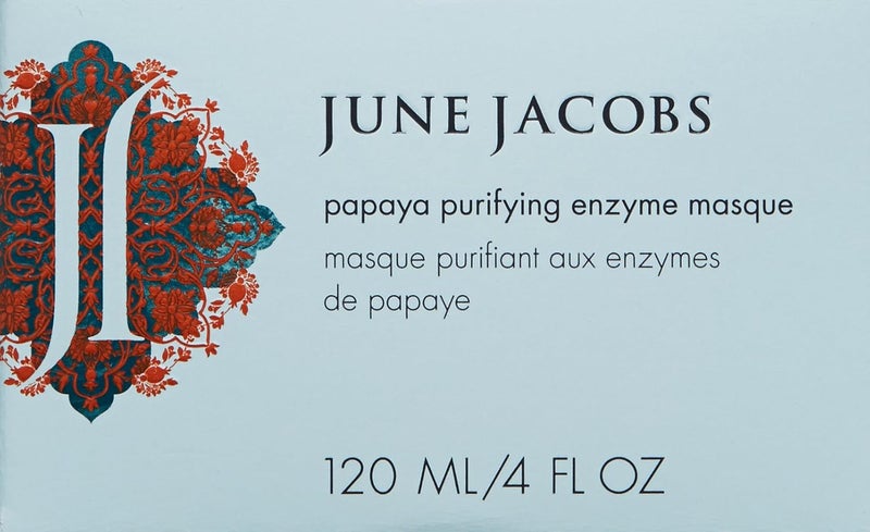 June Jacobs Papaya Purifying Enzyme Masque - 4 Fl Oz Cream for Skin Purification - Image 2